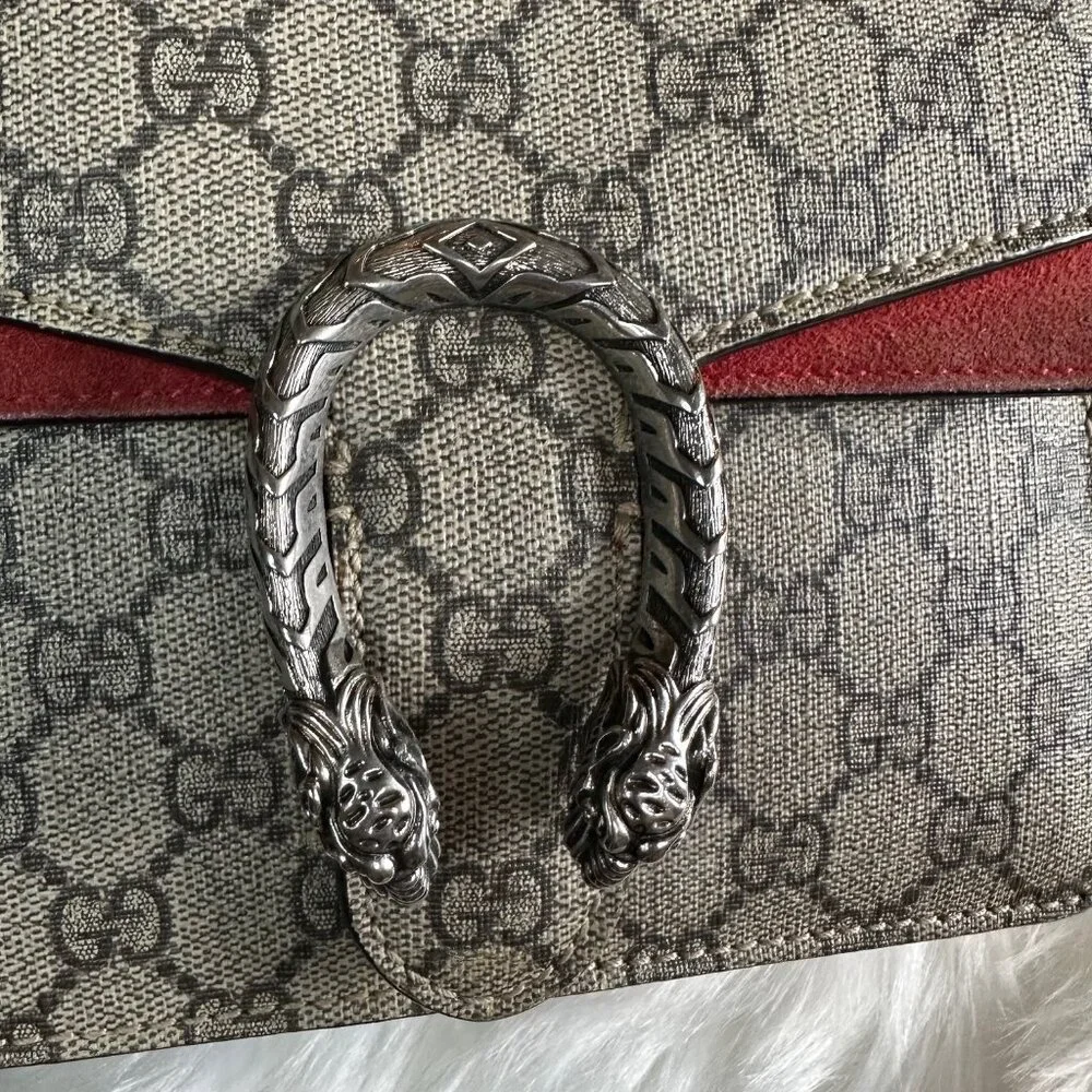 ❌SOLD❌Authentic Gucci Dionysus Mini Chain Crossbody Shoulder Bag - Picture 11 of 17